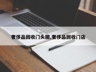 奢侈品回收门头图,奢侈品回收门店