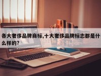 各大奢侈品牌商标,十大奢侈品牌标志都是什么样的?