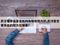 武汉奢侈品鉴定机构有哪些地方的,武汉鉴定奢侈品的地方在哪里?