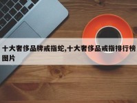 十大奢侈品牌戒指蛇,十大奢侈品戒指排行榜图片