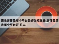 回收奢侈品哪个平台最好做呢赚钱,奢侈品回收哪个平台好 只二