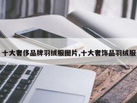 十大奢侈品牌羽绒服图片,十大奢饰品羽绒服