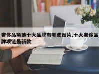 奢侈品项链十大品牌有哪些图片,十大奢侈品牌项链最新款
