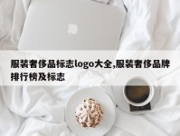 服装奢侈品标志logo大全,服装奢侈品牌排行榜及标志