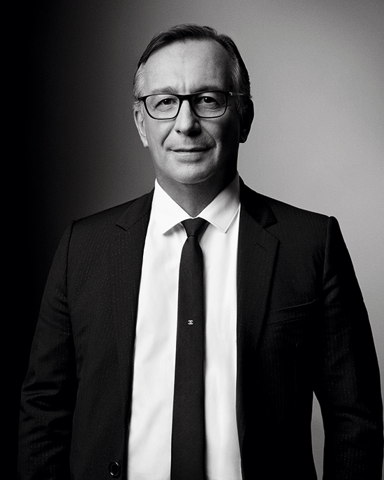 Chanel SAS总裁、Chanel全球精品部总裁 Bruno Pavlovsky先生 Chanel SAS总裁、Chanel全球精品部总裁 Bruno Pavlovsky先生